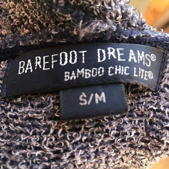 Barefoot Dreams Bamboo Chic Lite 436 Long Gray Open Front Cardigan Size S/M - Picture 8 of 8